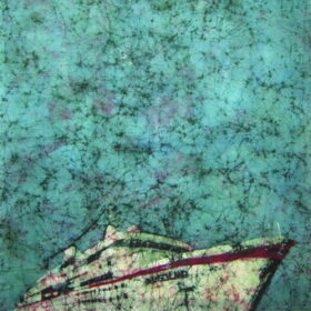 D400 - batik na bawełnie - Urszula Dulewicz