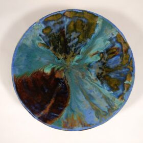 Patera ceramiczna kolory morza
