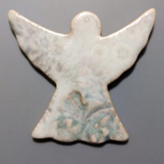 Aniołek ceramiczny pastelowy
