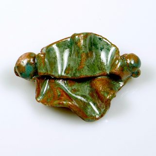 Broszka ceramiczna Leśna Wycieczka