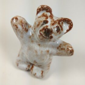 Biały Miś - figurka ceramiczna