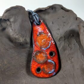 Naszyjnik ceramiczny - Kratery