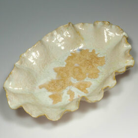 Patera ceramiczna Perłowa Muszla