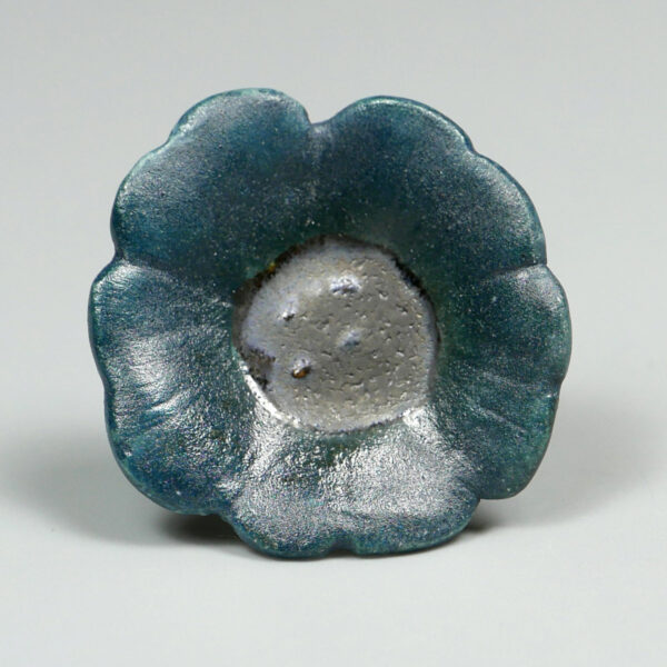 Pierścionek ceramiczny Morski Kwiat