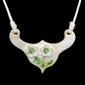 Wisior ceramiczny Wiosenny
