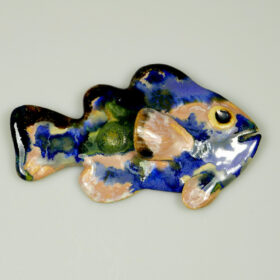 Rybka ceramiczna Magiczna, niezwykła dekoracja ściany