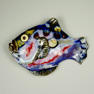 Ryba ceramiczna Harda, dekoracja do powieszenia
