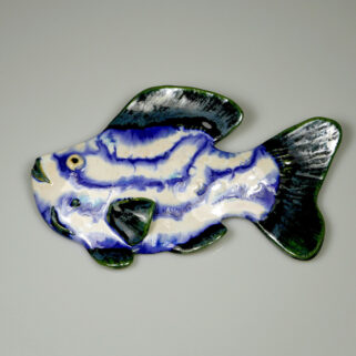 Ryba ceramiczna Liryczna, prezent dla miłośnika natury