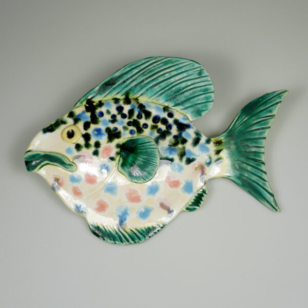 Ryba ceramiczna Buńczuczna, rękodzieło artystyczne