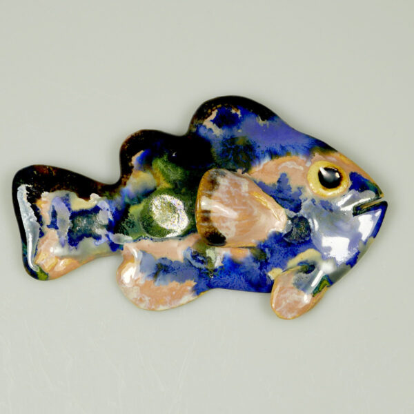 Ceramiczna rybka ozdoba ściany