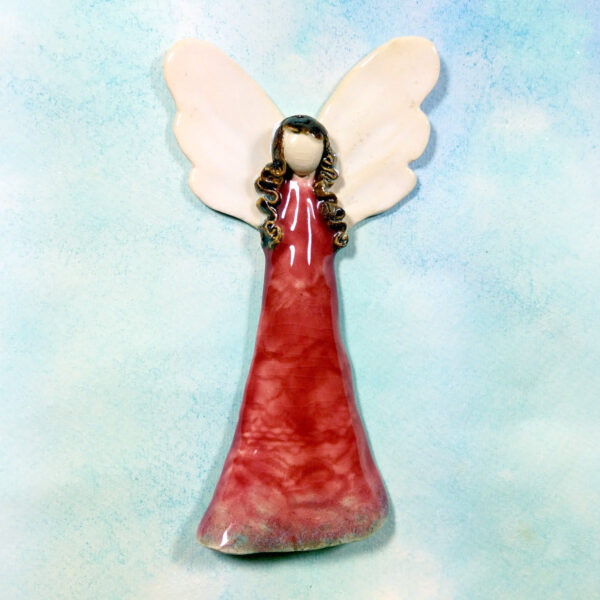 Anioł ceramiczny Dzika Róża