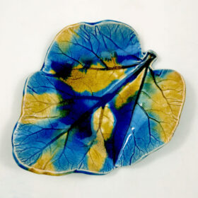 Ceramiczny liść paterka