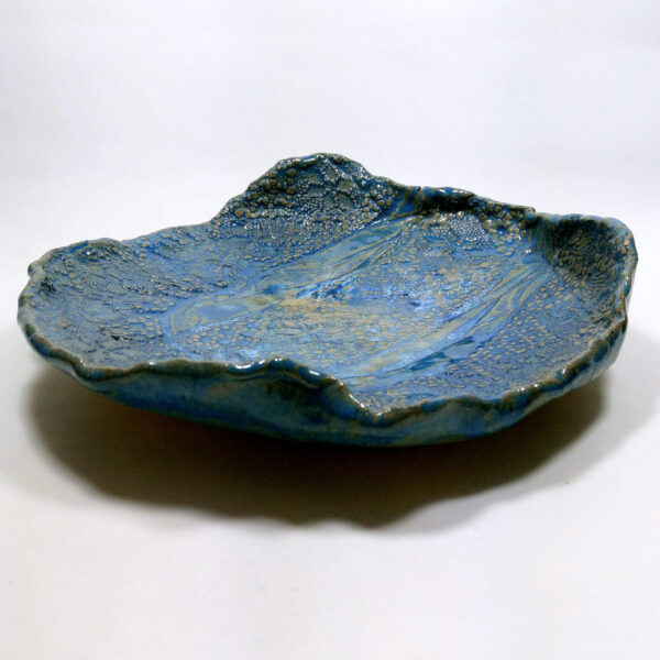 Patera ceramiczna o nieregularnym kształcie