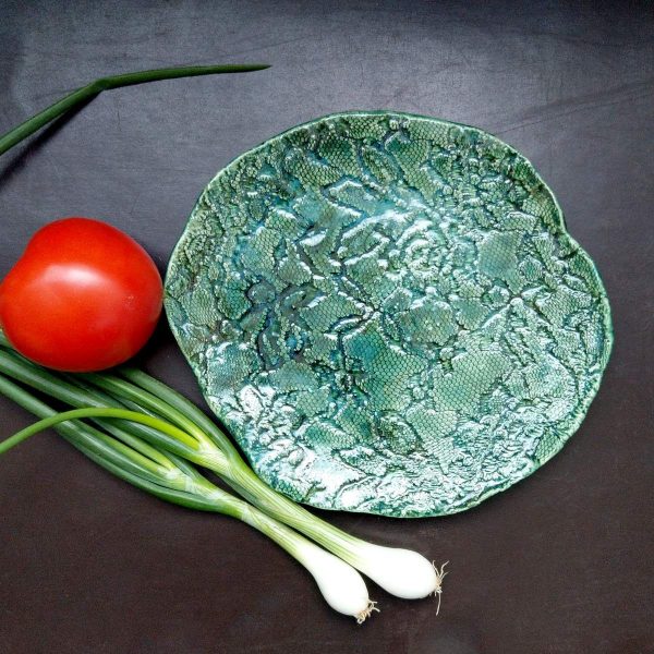 Dekoracyjny talerzyk ceramiczny