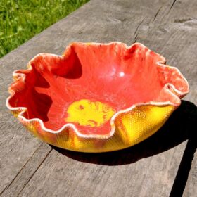 Miska ceramiczna Koktajl Truskawkowy
