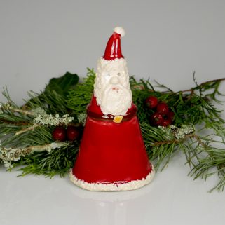 Figurka ceramiczna świąteczny Mikołaj