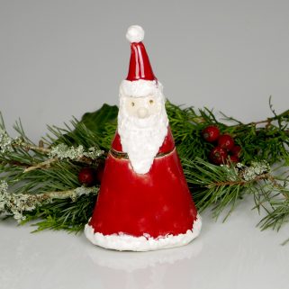 Mikołaj ceramiczny - świąteczna figurka