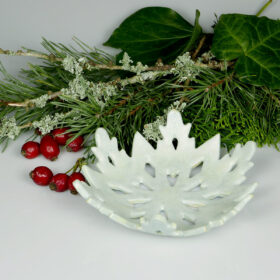 Miętowa miseczka gwiazdka ceramiczna