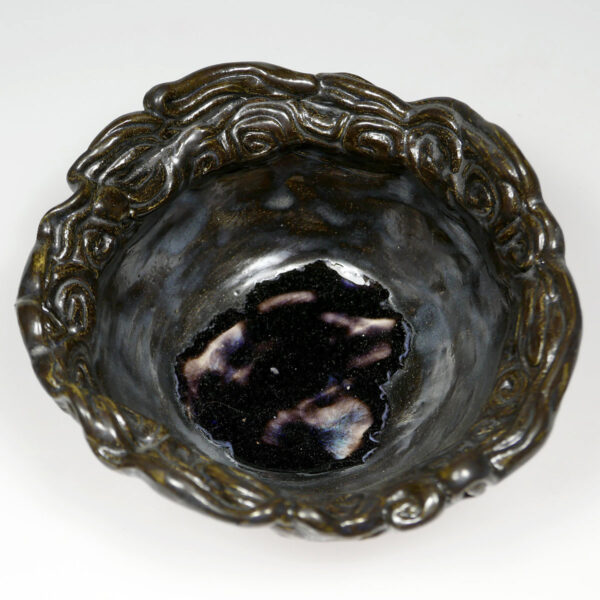 Czarna miseczka ceramiczna