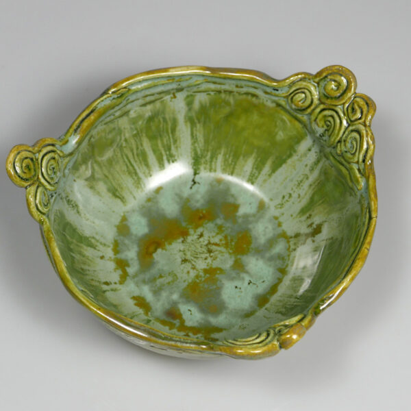 Oryginalna dekoracja ceramiczna miska