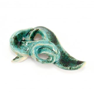 Broszka ceramiczna Zawiłe Ścieżki