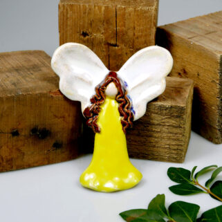 Aniołek Pogodny dekoracja ceramiczna, prezent, pamiątka