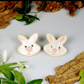 Wielkanocne ceramiczne zajączki