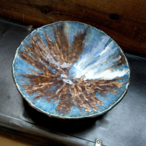 Ceramiczna misa do dekoracji wnętrz