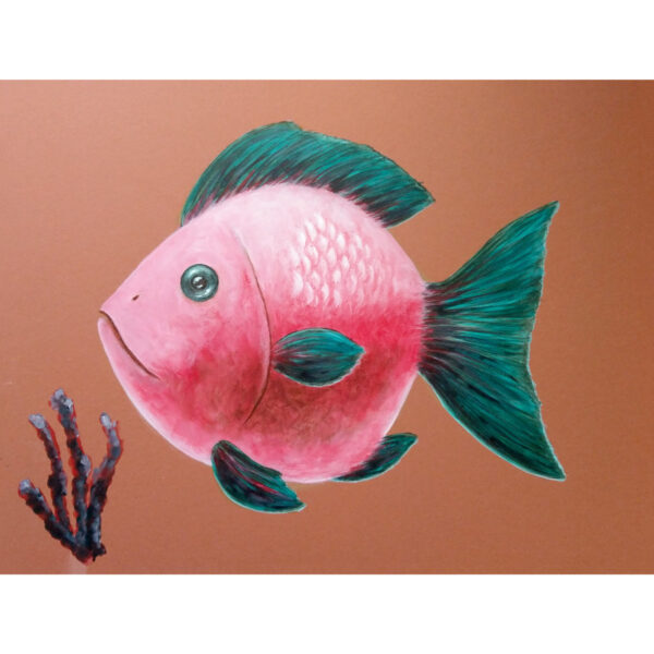 Obraz akrylowy - Różowa Ryba