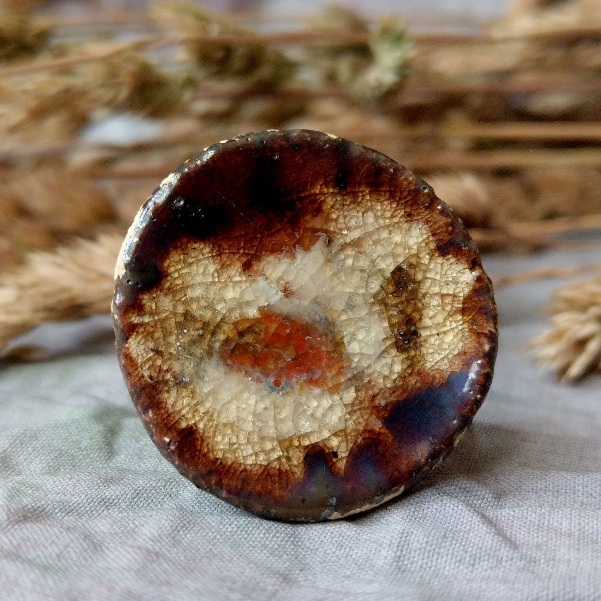 Pierścionek ceramiczny Gorąca Wyspa