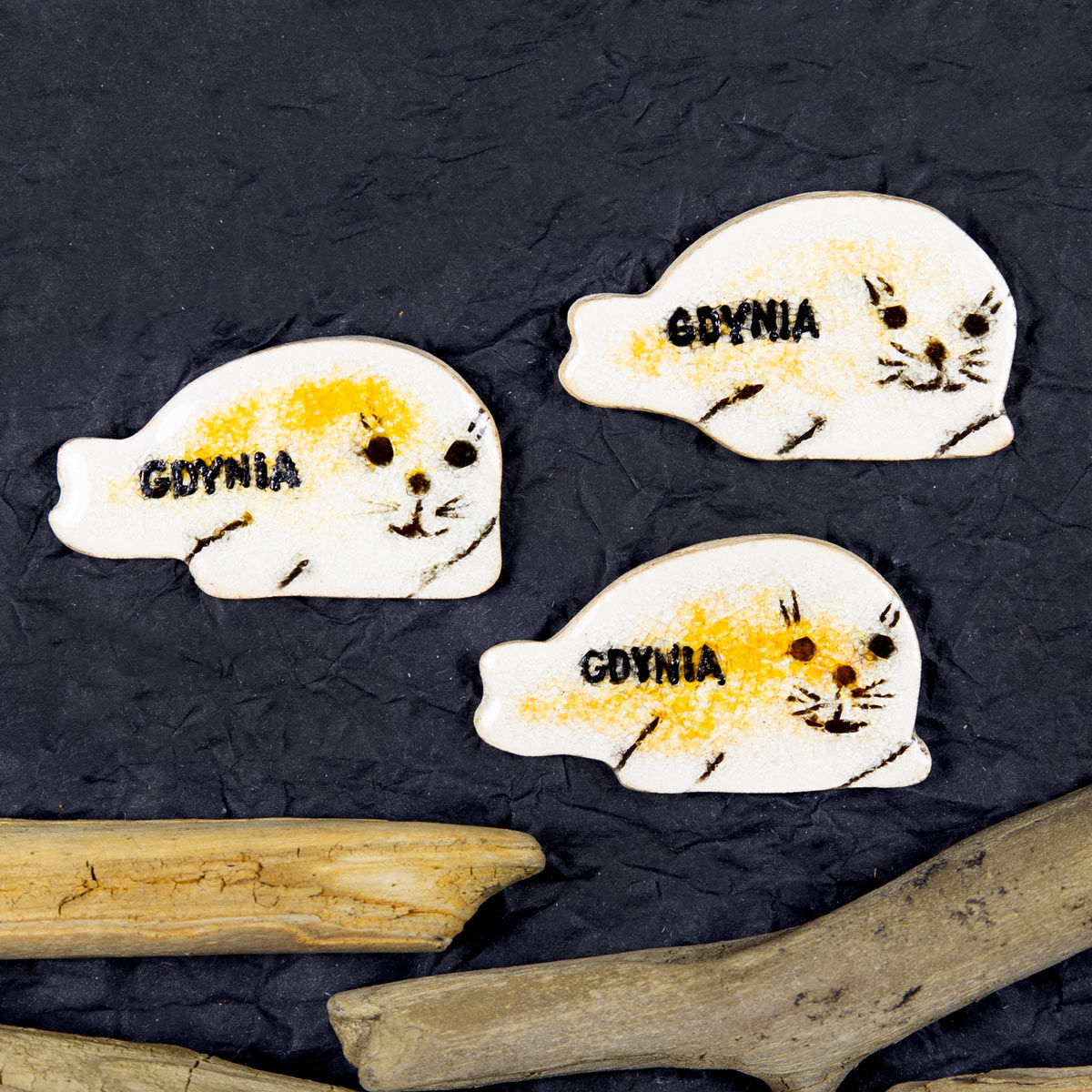 Pamiątka ceramiczna gdyńska foczka